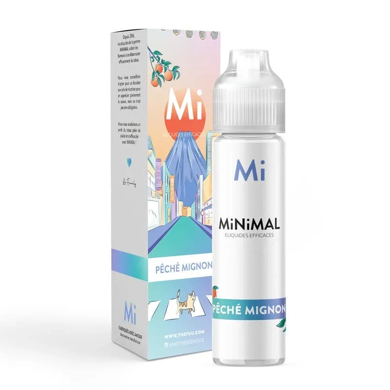 E-liquide Pêché Mignon 50ml – Minimal FUU
