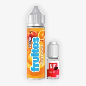 E-liquide Pêche & Orange 50 mL - Fruitos Fresh