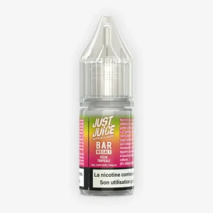 E-liquide Pêche Tropicale Nic Salt 10 mL - Bar Nicsalt Just Juice