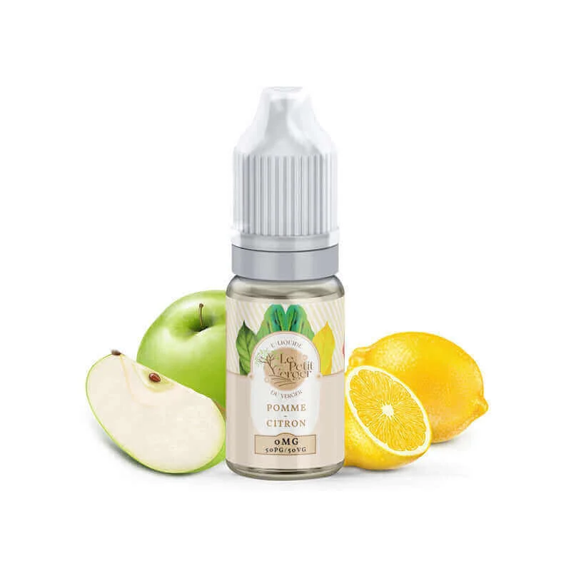 E-liquide Pomme Citron 10ml – Le Petit Verger Savourea