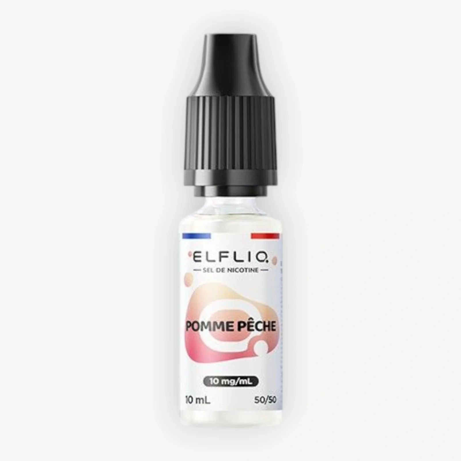E-liquide Pomme Pêche Nic Salt 10 mL - Elfliq Made in France