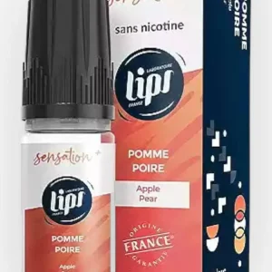 E-liquide Pomme Poire 10 mL - Sensation + Le French Liquide