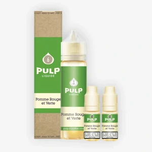 E-liquide Pomme Rouge et Verte 60 mL - Pulp