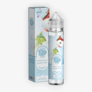 E-liquide Pomme Rouge Pomme Verte Frais 50 mL - Le Petit Verger