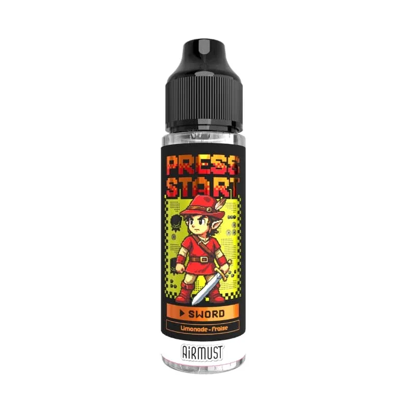 E-liquide Press Start Sword 50ml – Airmust