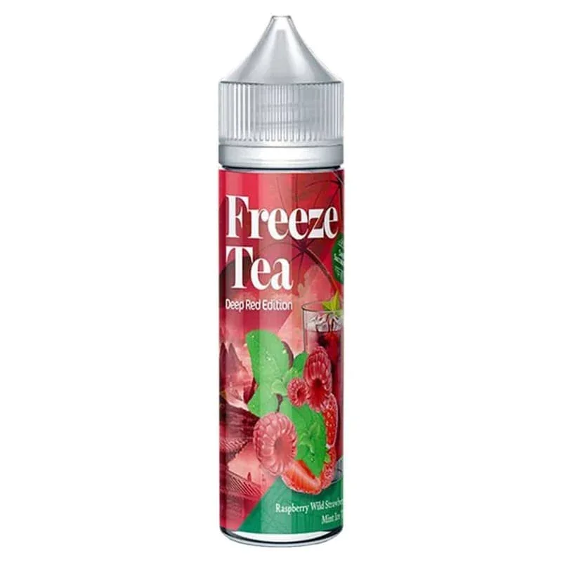 E-liquide Raspberry Mint & Wild Strawberry 50ml – Freeze Tea
