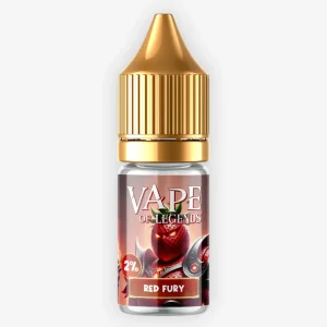 E-liquide Red Fury Nic Salt 10 mL - Vape of Legends