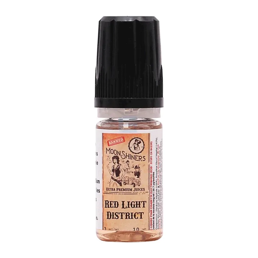 E-liquide Red Light District 10 mL - Moonshiners (Le French Liquide)