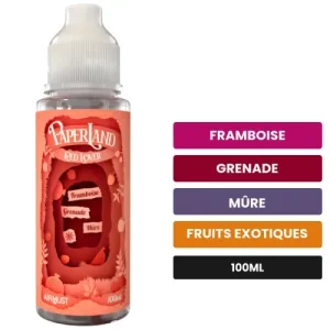 E-liquide Red Lover 100 ml de Airmust à 12,49 €