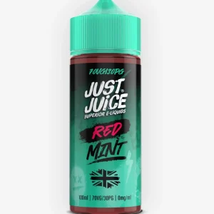 E-liquide Red Mint 100 mL - Mint (Just Juice)
