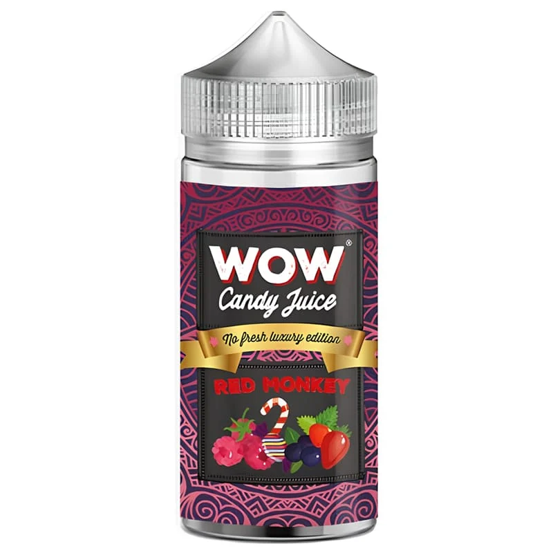 E-liquide Red Monkey 100ml – Wow Candy Juice - Image 2