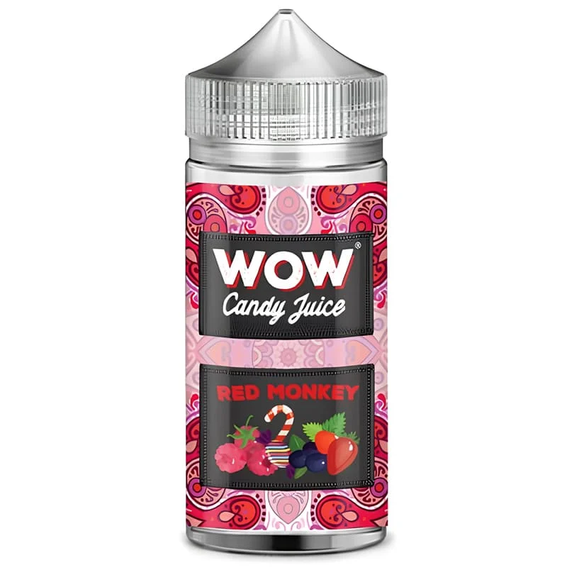 E-liquide Red Monkey 100ml – Wow Candy Juice