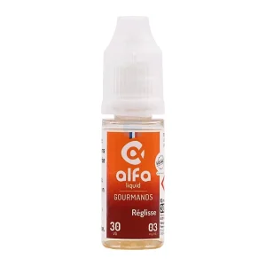 E-liquide Réglisse (30 VG) 10 mL - Alfaliquid