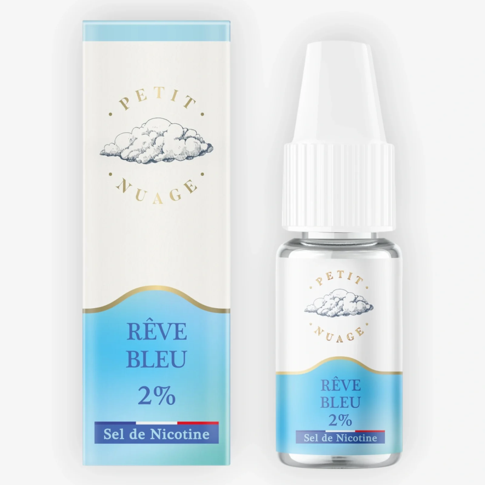 E-liquide Rêve Bleu Nic Salt 10 mL - Petit Nuage