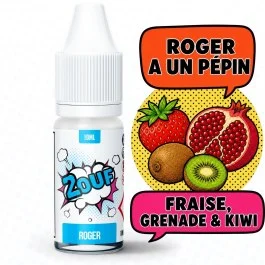 E-liquide Roger – Fraise Grenade Kiwi 2OUF – 10ml