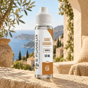 E-liquide Sablé Caramel 50 mL - Essentiels (E-Fumeur)