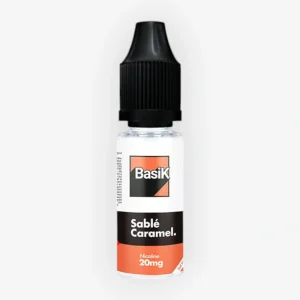 E-liquide Sablé Caramel sels de nicotine 10 mL - BasiK Cloud Vapor