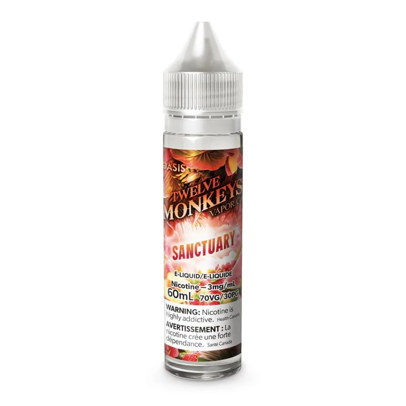 E-liquide Sanctuary 50ml/100ml – Twelve Monkeys - Image 2