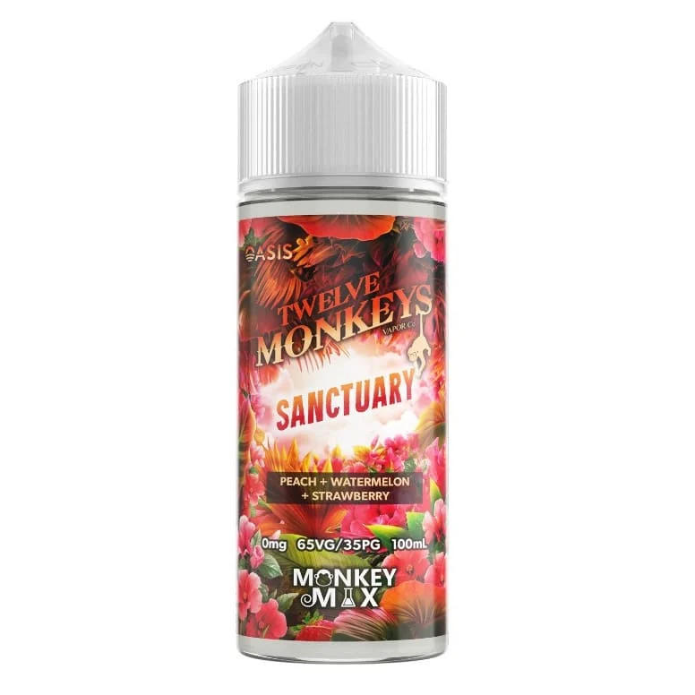 E-liquide Sanctuary 50ml/100ml – Twelve Monkeys
