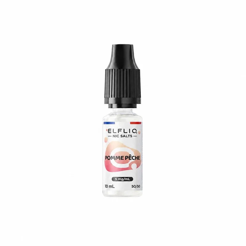 E-liquide Sel de Nicotine Apple Peach 10ml – Elfliq Elfbar - Image 2