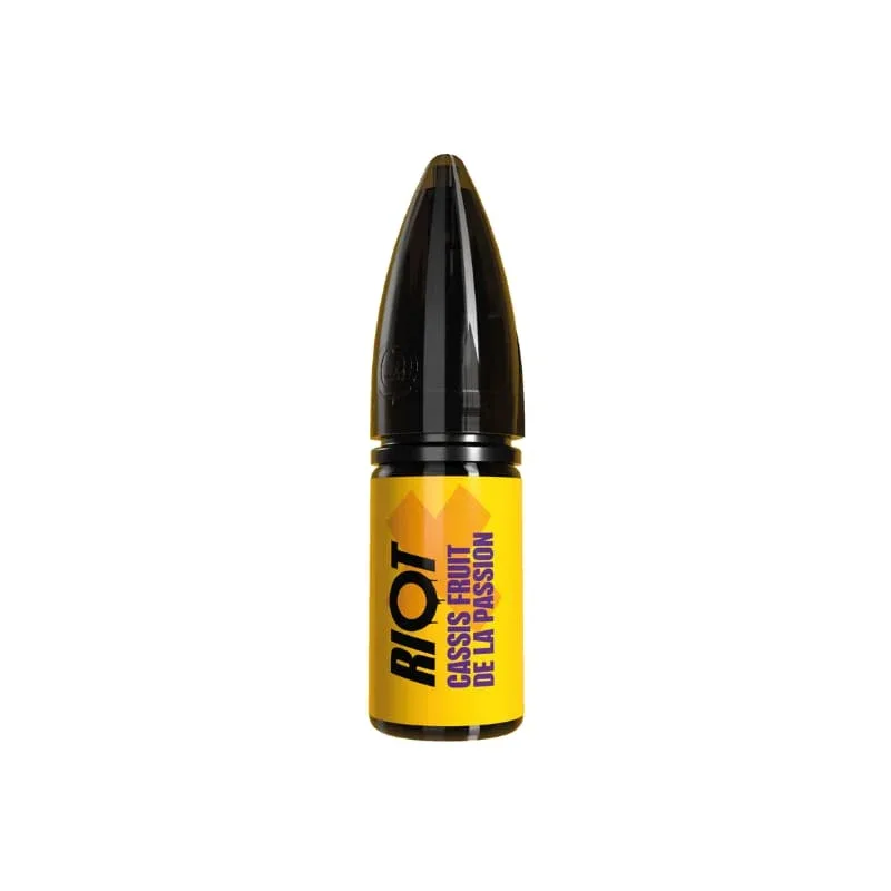 E-liquide Sel de Nicotine Cassis Fruit de la Passion 10ml – Riot