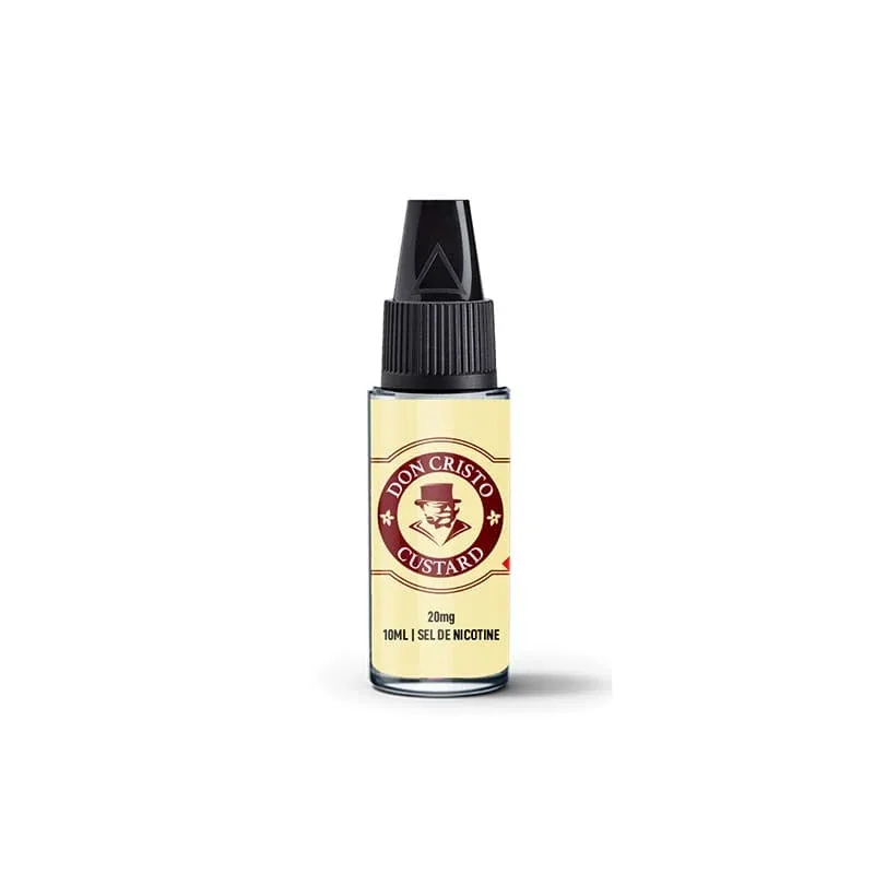 E-liquide Sel de Nicotine Don Cristo Custard 10ml – PGVG Labs - Image 2