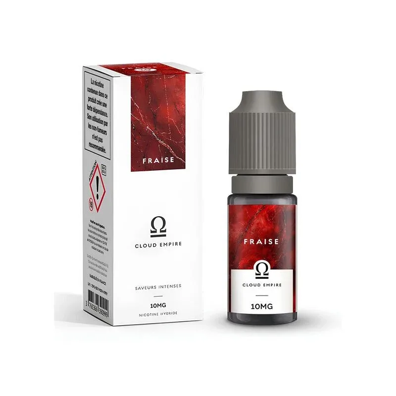 E-liquide Sel de Nicotine Fraise 10ml – Cloud Empire FUU