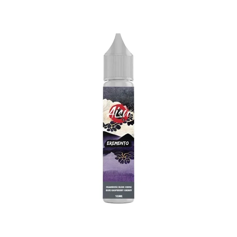 E-liquide Sel de Nicotine Framboise Bleue Cerise 10ml – Aisu Eremento
