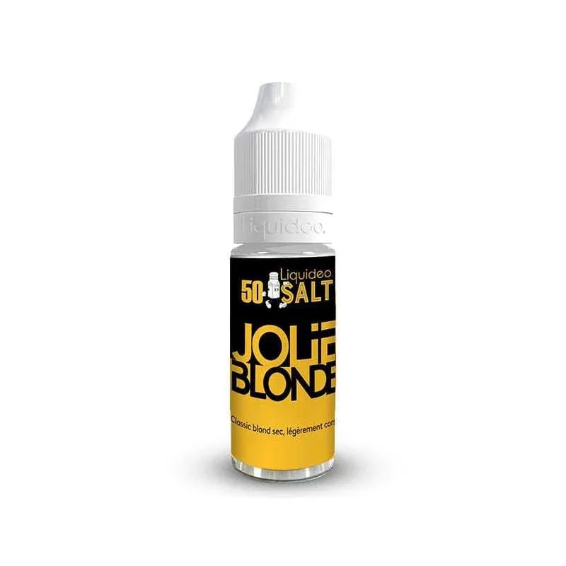 E-liquide Sel de Nicotine Jolie Blonde 10ml – Liquideo Fifty Salt