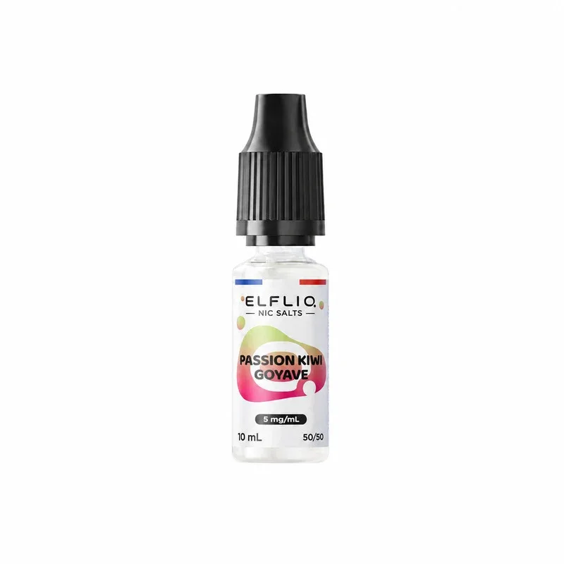 E-liquide Sel de Nicotine Kiwi Passion Fruit Guava 10ml – Elfliq Elfbar - Image 2