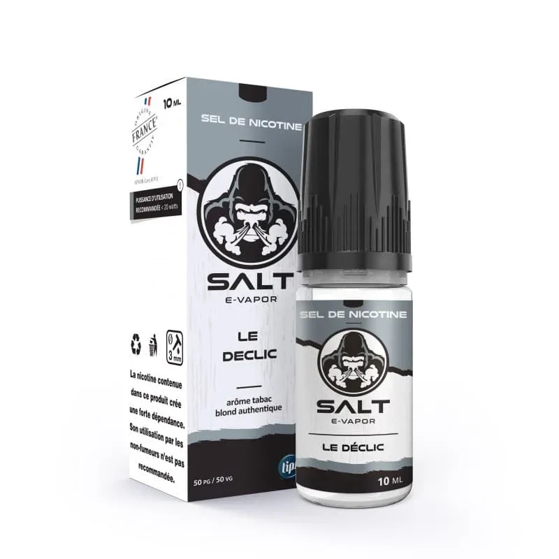 E-liquide Sel de Nicotine Le Déclic 10ml – Salt E-Vapor