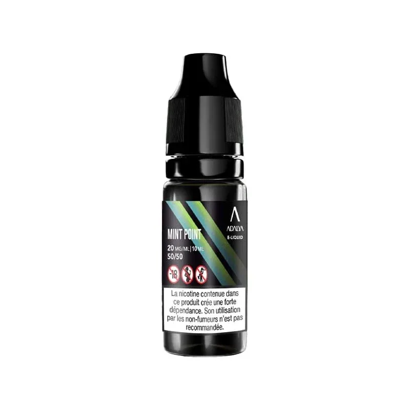 E-liquide Sel de Nicotine Mint Point 10ml – Adalya
