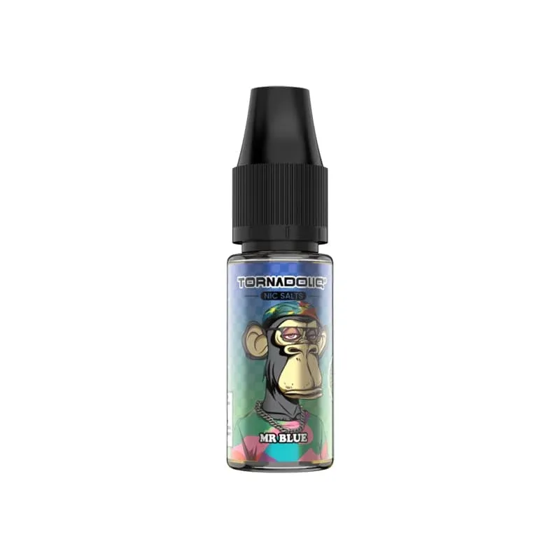 E-liquide Sel de Nicotine Mr Blue 10ml – TornadoLiq