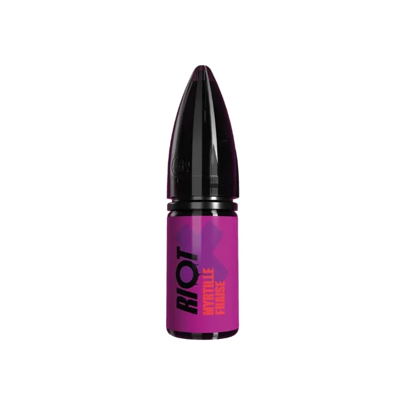 E-liquide Sel de Nicotine Myrtille Fraise 10ml – Riot