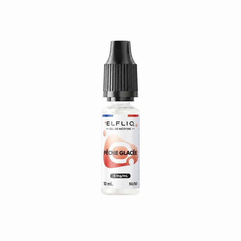 E-liquide Sel de Nicotine Peach Ice 10ml – Elfliq Elfbar - Image 2