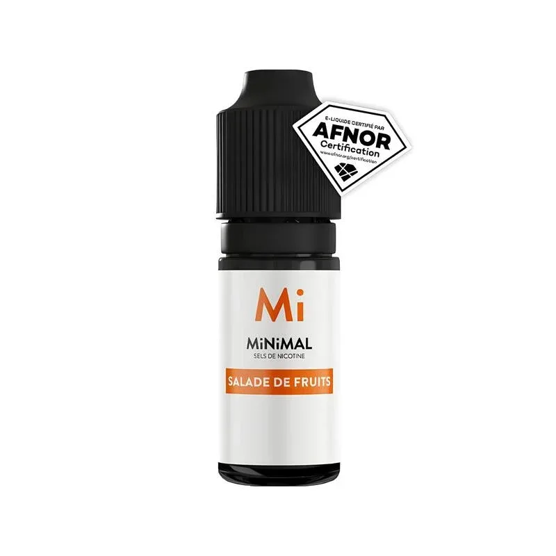 E-liquide Sel de Nicotine Salade De Fruits 10ml – Minimal FUU