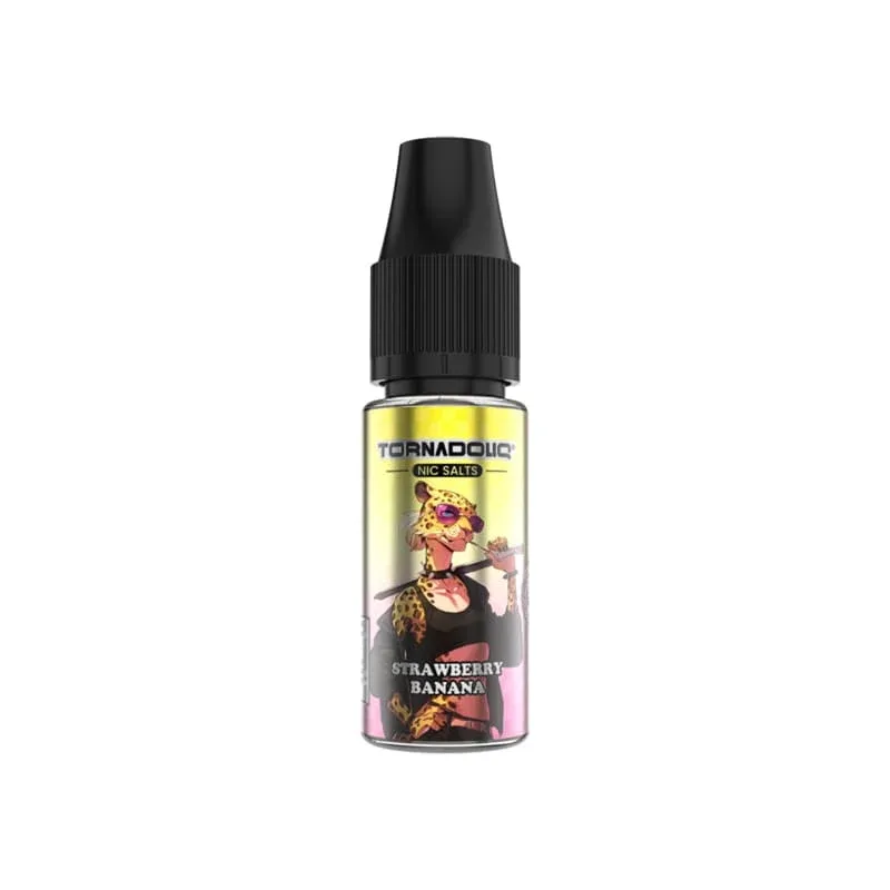 E-liquide Sel de Nicotine Strawberry Banana 10ml – TornadoLiq