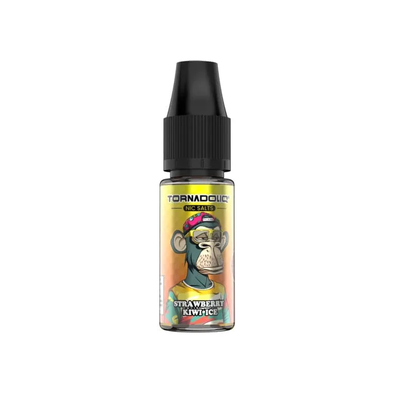 E-liquide Sel de Nicotine Strawberry Kiwi Ice 10ml – TornadoLiq