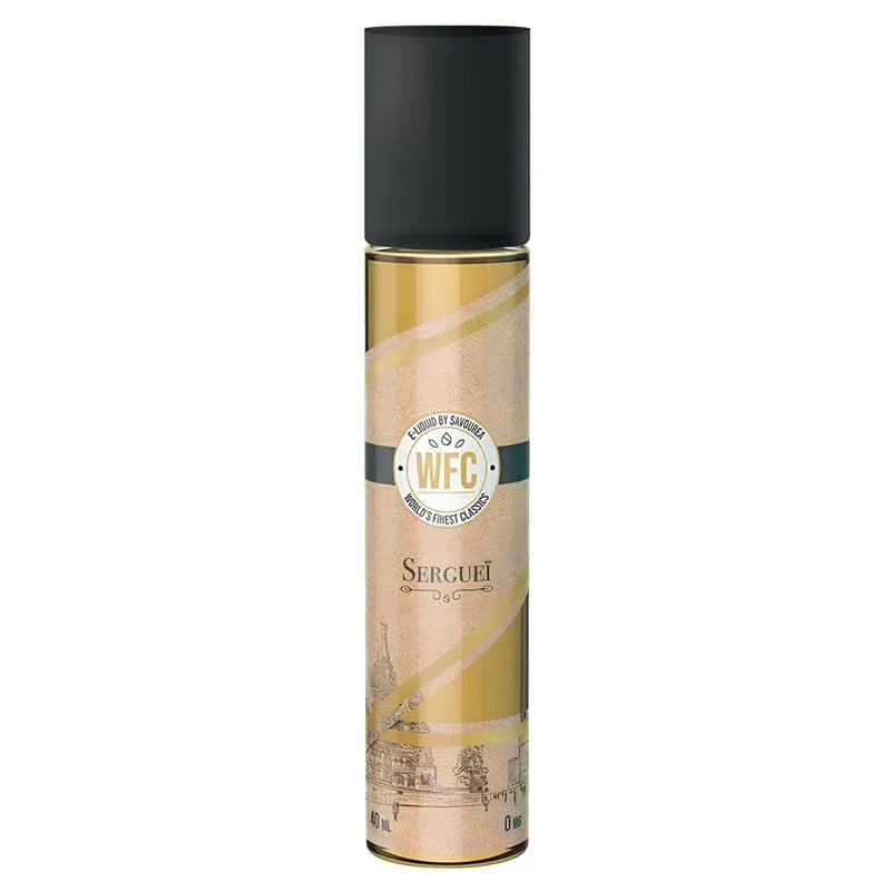 E-liquide Sergueï 40ml – WFC Savourea
