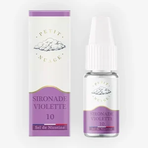 E-liquide Sironade Violette Nic Salt 10 mL - Petit Nuage