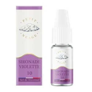 E-liquide Sironade Violette Nic Salts Petit Nuage 10ml