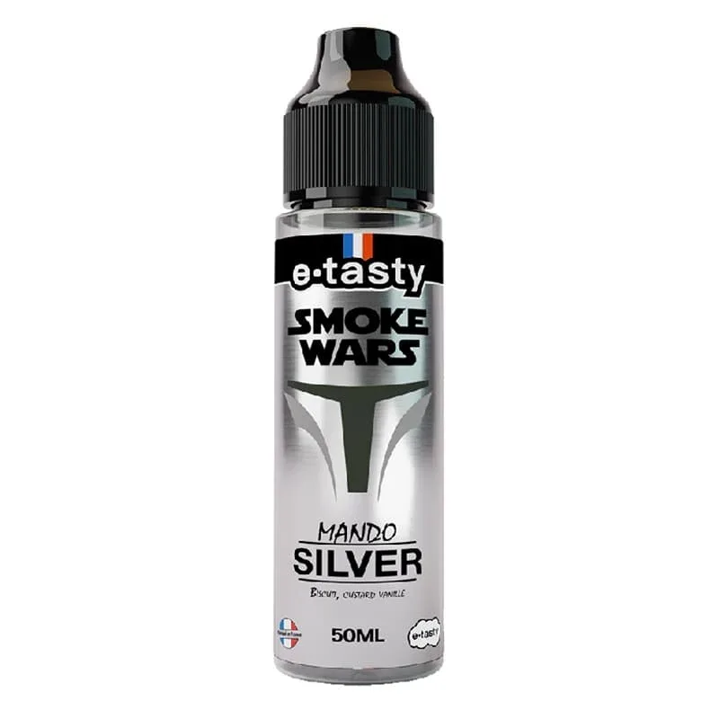 E-liquide Smoke Wars Mando Silver 50ml – E.Tasty