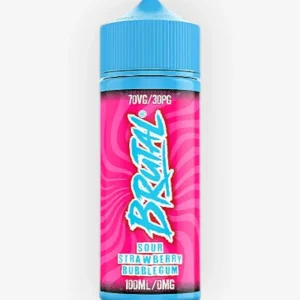 E-liquide Sour Strawberry Bubblegum 100 mL - Brutal (Just Juice)