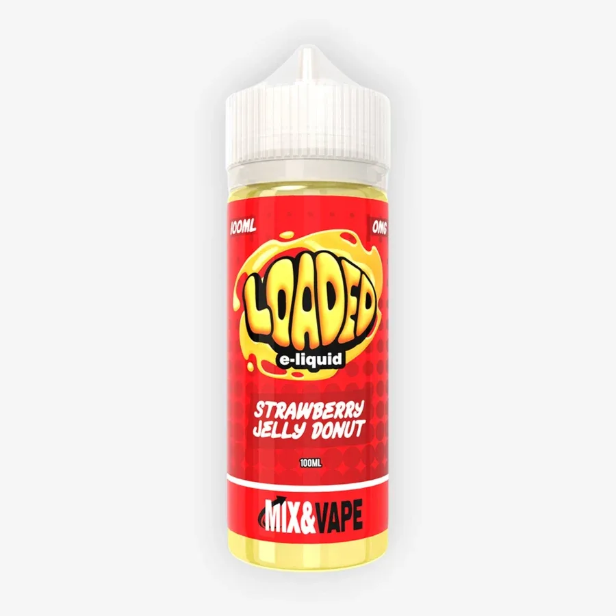 E-liquide Strawberry Jelly Donut 100 mL - Loaded Ruthless