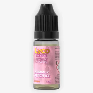 E-liquide Summer Peach Ice Nic Salt 10 mL 20 mg - Lyco SMOK