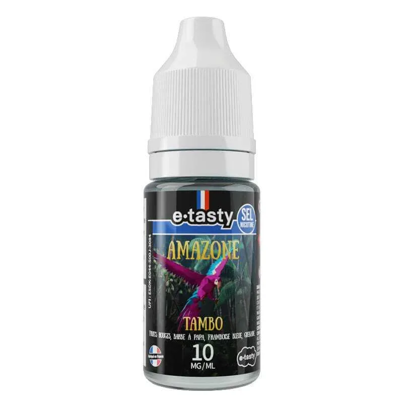 E-liquide Tambo Nic Salt 10 mL 20 mg - Amazone E.Tasty