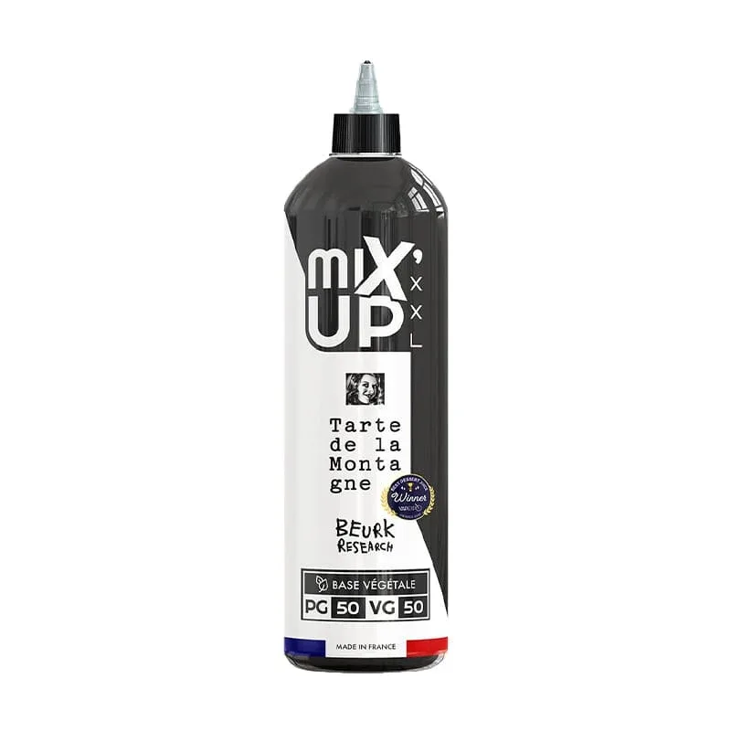 E-liquide Tarte de la Montagne 1L – Mix'up Xxl X Beurk Research