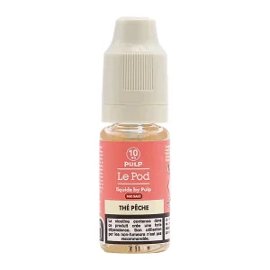 E-liquide Thé pêche 10 mL - Pulp Le Pod