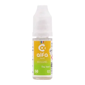 E-liquide Thé Vert (50 VG) 10 mL - Alfaliquid