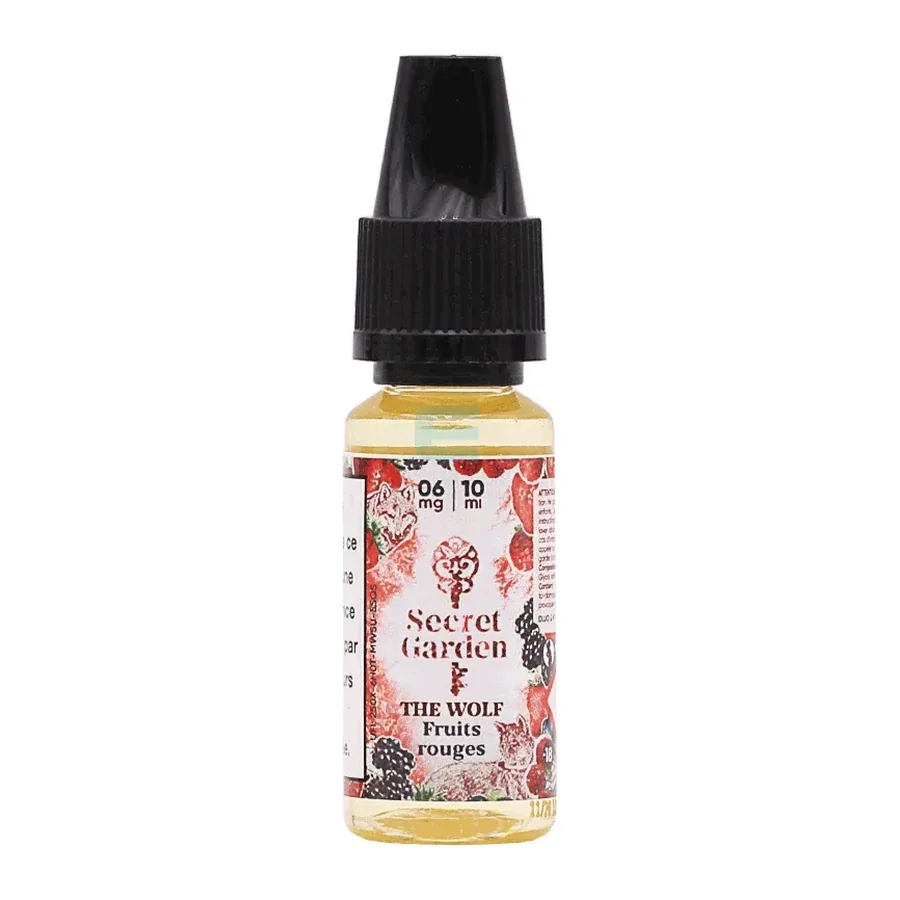 E-liquide The Wolf 10 mL - Secret Garden